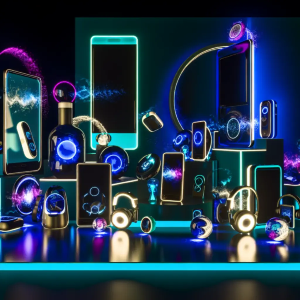 Seizoenscampagne met innovatieve technologische gadgets in spotlight